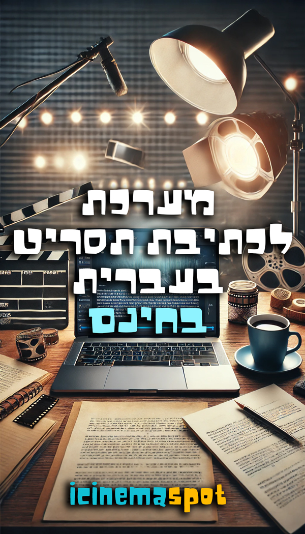 מערכת לכתיבת תסריט בעברית בחינם